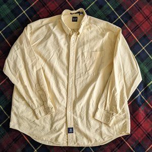 vintage Mens GAP "The Big Oxford" Button Down L/S Shirt - XL